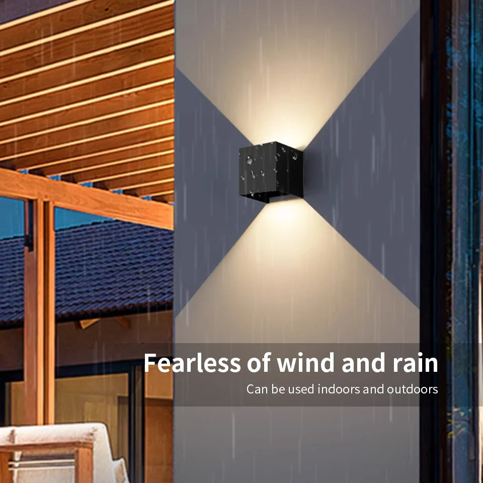 LED Wall Lamp – Indoor/Outdoor Decorative Light for Home