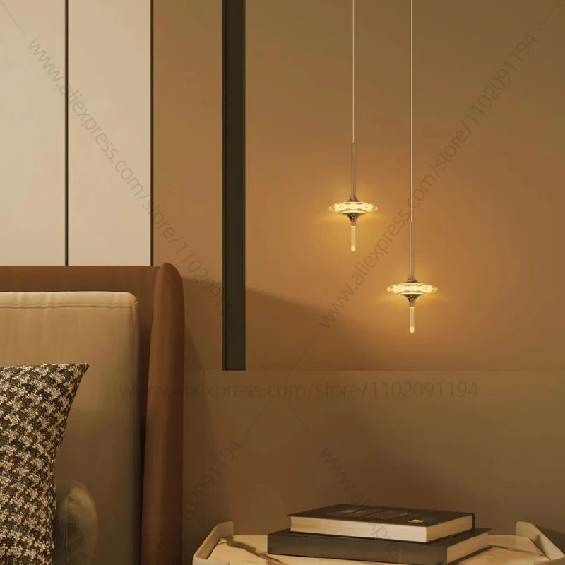 Luxury LED Chandelier – Designer Hanging Light Fixture for Staircases, Living Rooms & Modern Homes