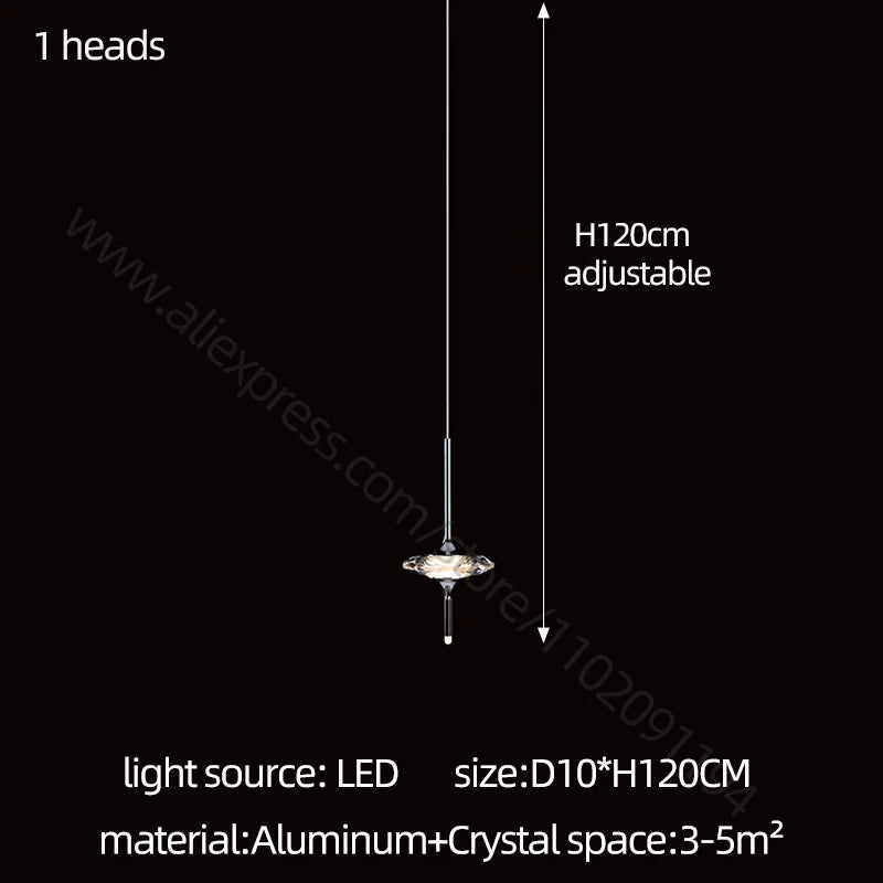 Luxury LED Chandelier – Designer Hanging Light Fixture for Staircases, Living Rooms & Modern Homes