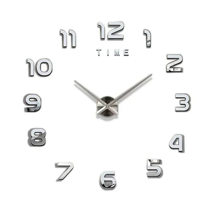 3D Acrylic Wall Clock