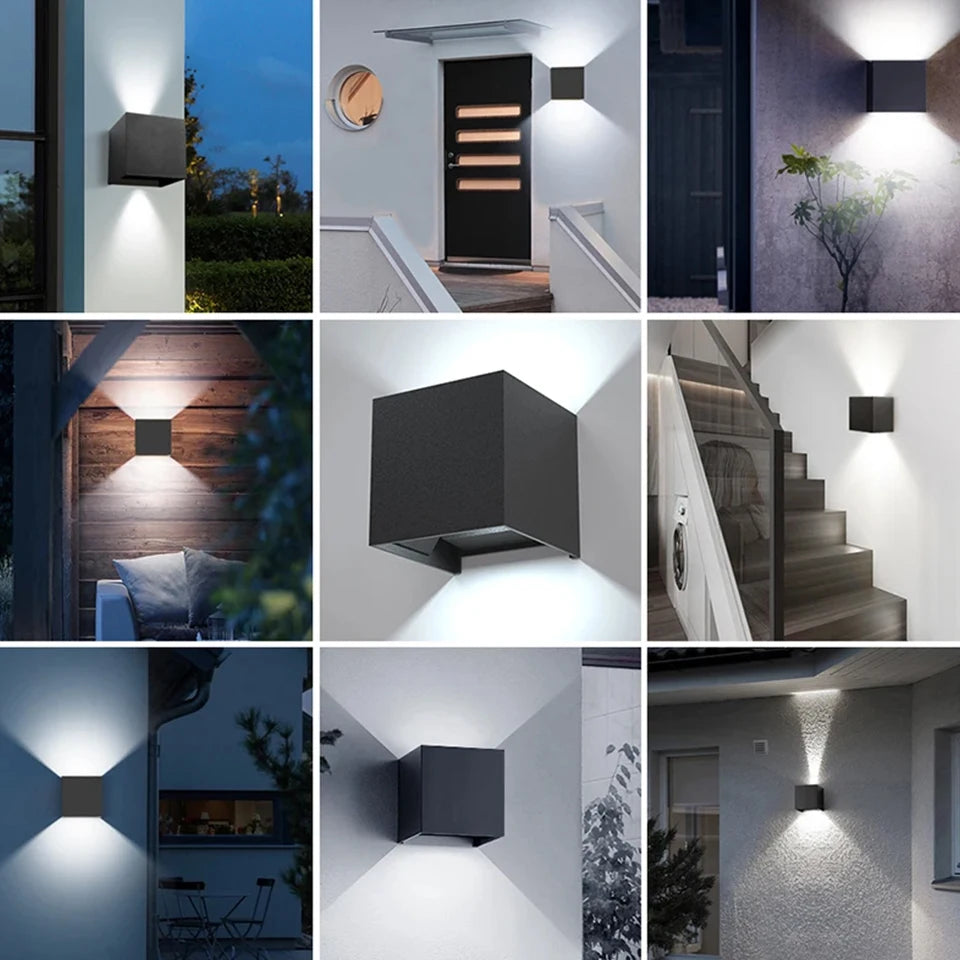 LED Wall Lamp – Indoor/Outdoor Decorative Light for Home